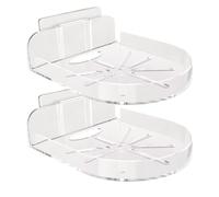 Vuggdt Supporto per baby monitor, 2 mensole da parete per monitor, di sicurezza a parete per bagno, interni ed esterni, camera da letto, piccoli spazi, stanza dei bambini, appartamenti
