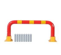 VUIKLCty Barriera di parcheggio Pieghevole, Adatta for Ostacoli al parcheggio in corsia e in Garage(Red,31.5x13 inch)