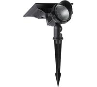 VUIKLCty Faretti solari da Esterno Faretti solari da Cortile Plug-in, lampione Stradale for Illuminazione Solare Impermeabile(White Light)
