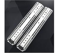 VUIKLCty Fully Extendable Side-Mounted Heavy-Duty Rails for Toolboxes And Cabinet Bodies(1 Pair)