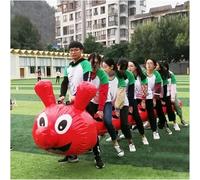 VUIKLCty Giochi gonfiabili Rossi da Prato - Attrezzature for Il Team Building, Il Fitness e Le relazioni sociali(5 Seats)