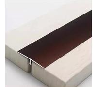 VUIKLCty Striscia di transizione del pavimento con stampaggio a T, in alluminio, striscia di collegamento per cucina, camera da letto, bagno, porte riduttore, divisorio piatto (D, 90 cm)