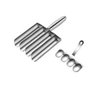 VUIUYOIES Creatore di polpette manuale creativo con cucchiaio, gadget da cucina per ristoranti e casa, preparazione di polpette fai da te senza sforzo con utensili cucina a forma vanga taglio