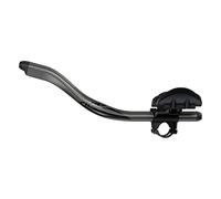 Vuka Triathlon Clip Carbon con Prolunghe Vuka Alumina Evo 110 - Bloccaggio Basso, 31.8 mm