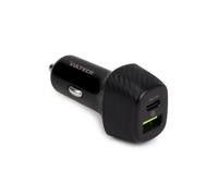 Vultech Ca-3Qp Caricatore Da Auto Con Usb 18W E Type C 27W Quickcharge 3.0 Pd Max 45W