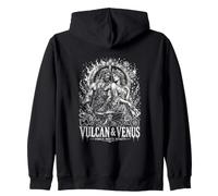 Vulcan e Venus Forge incontra la Mitologia della Bellezza Felpa con Cappuccio