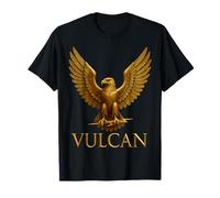 Vulcan Roman Eagle Design Antica Roma e Gli Amanti della Storia Maglietta
