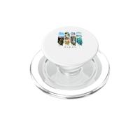 Vulcani, cascate e tartarughe - Vacanza Hawaii PopSockets PopGrip per MagSafe