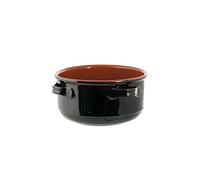 Vulcania coperchio smaltato terracotta vari colori e diametri