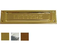 Vulcania Buca Lettere 60 Ottone Cromato mm 235x60