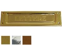 VULCANIA Buca Lettere Ottonato Lucido mm 235x 60 - 2501OL