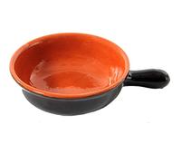 CASSERUOLA VULCANIA IN TERRACOTTA 1 MANICO cm. 20