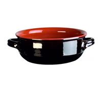 Vulcania Casseruola 2 Manici in Ceramica, Marrone, cm 18 - 5670518