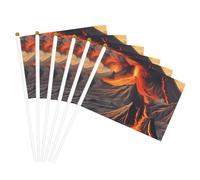 vulcano Stampa Facilitazione Portatile Bandiera Leggero Parata Home Decor Eventi Uso Versatile