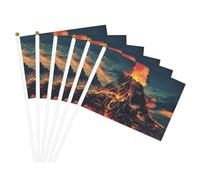 vulcano Stampa Facilitazione Portatile Bandiera Leggero Parata Home Decor Eventi Uso Versatile