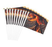 vulcano Stampa Facilitazione Portatile Bandiera Leggero Parata Home Decor Eventi Uso Versatile