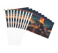 vulcano Stampa Facilitazione Portatile Bandiera Leggero Parata Home Decor Eventi Uso Versatile