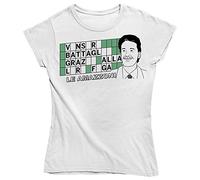 Vulfire Maglietta Donna Le amazzoni (Bianco, XL)