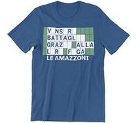 Vulfire Maglietta Uomo Le amazzoni (Blu, L)