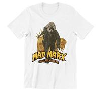 Vulfire Maglietta Uomo Mad Marx The Class Warrior (Bianco, M)