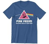 Vulfire Maglietta Uomo Pink Freud (Blu, XL)