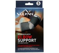 Vulkan - Supporto elastico per gomito, medio, supporto a compressione, supporto stabilizzatore imbottito per sport e tempo libero