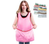Vulnerabilità della lavanderia - Lavanderia impermeabile Zürzen con borsa portaoggetti | Grembiule da giardino portatile per donne e uomini, organizzatore di abbigliamento esterno, grembiuli tra, a