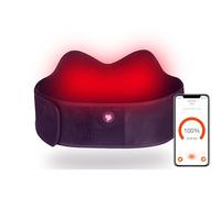 Vulpés Fascia lombare riscaldabile intelligente | supporto termico per la schiena, i reni e la zona pelvica | controllo per smartphone | tecnologia grafica | Progettato in Germania | senza PowerBank