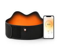 Vulpés HeatBelt Pro 10 - Cintura Riscaldante con Calore Profondo a Infrarossi per schiena, reni e bacino | Materiale in Bambù Delicato Sulla Pelle | Batteria 10.000 mAh | Prodotto in Germania