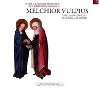 Vulpius/ Capella Daleminzia - 6 Bis 7 Stimmige Motetten Der Cantiones Sacrae Ii