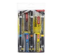 Vulpotloden - Set Aristo HB 0,35/0,5/0,7 mm con pennarelli a matita