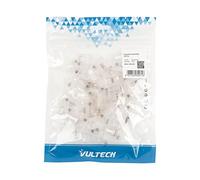 VulTech 50 Pezzi Plug CONNETTORI CONNETTORE RJ45 8P8C per Cavo di Rete