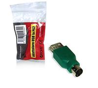 Vultech Adattatore USB / PS2 F/M Femmina/Maschio PS2 CONNETTORE CONVERTITORE USB 2.0