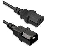 Vultech Alim15-In Cavo Prolunga Alimentazione Iec13 Femmina Iec 14 Maschio