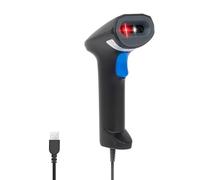 VulTech BC-07L-USB Barcode Scanner USB Lettore Codici a Barre 2D 1D QR, Scansione su display, POS, Fatture, Registratore di Cassa, Scanner Ottico Magazzino Supermercato Farmacia PC Windows Mac Linux