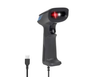 VulTech BC-07P-USB Barcode Scanner USB Lettore Codici a Barre 2D 1D QR, Scansione su display, POS, Fatture, Registratore di Cassa Scanner Ottico Magazzino Supermercato Farmacia PC Windows Mac Linux