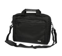 VulTech Borsa per Notebook 15.6”, Compatta con Vano pc Imbottito, Maniglie e Tasca Esterna, Tracolla rimovibile e regolabile, fascia per trolley