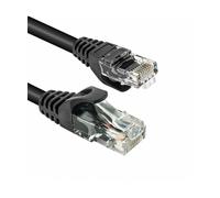 VulTech TAAU050-UTP-BK Cavo di Rete 5m | CAT.6 Ethernet Gigabit Lan (RJ45) | 10/100/1000Mbit/s | Cavo Patch | UTP | Compatibile con CAT.5 / CAT.5e / CAT.7 | 24 AWG | Nero