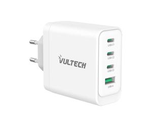 VulTech CC100-3C1A Caricatore Universale Notebook, iPhone,Samsung,Xiaomi,Oppo,Go