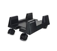 VulTech CP-02 Carrello Porta PC in ABS, Supporto PC regolabile basso, 4 Ruote co