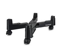 VulTech CP-03 Carrello Porta PC in ABS, Supporto PC regolabile basso a croce, 5