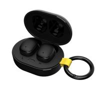 VulTech DRIP Cuffie Bluetooth 5.4, Auricolari Wireless In-Ear con Microfono, 14 Ore Totali, Controllo Touch, Ricarica USB-C, Assistente Vocale Siri e Google, Suono Bilanciato, Android/iOS, nere