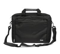 VulTech Borsa per Notebook 15.6”, Compatta con Vano pc Imbottito, Maniglie e Tasca Esterna, Tracolla rimovibile e regolabile, fascia per trolley