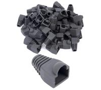 VulTech SN21424 Gommini, RJ45, Copri Plug, 50 pezzi, Grigio