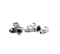 VulTech Gommini copri plug RJ45 SN21424 Cat 5e, plastica dura, confezione da 50 pezzi, protezione e rifinitura cavi, compatibili con connettori RJ45 standard e crimpatrici