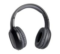 VulTech Cuffie Crab2 HBT-11BK Rev. 2.1 Over Ear Wireless Bluetooth 5.3 Aux con Microfono, Controllo Traccia, Gestione Chiamate, Ricarica Type-C Autonomia 12 ore, Accoppiamento Automatico Android/iOs