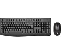 Vultech Km-821W Kit Wireless Tastiera + Mouse Con 1600 Dpi Regolabili
