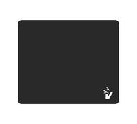 VulTech® Mouse Pad MP-01N - Tappetino per Mouse con Base in Gomma Antiscivolo, Superficie in Microfibra a Scorrimento Fluido, Arrotolabile, Resistente, Portatile - Nero