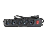 Vultech Multipresa Bipasso 5 Posti Per Ups Iec14 Tasto On/Off