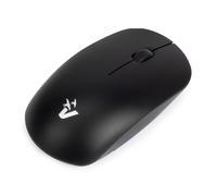 VulTech MW-08 Mouse Wireless Ottico 1600 DPI Senza Fili, 2.4GHz con batteria interna ricaricabile, click silenzioso, ambidestro, per Notebook/PC/Laptop/MacBook, Nero